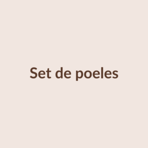 Set de poêles 3 pièces